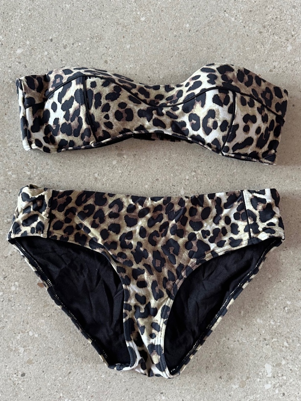 NIP TUCK SWIM LADIES TWO PIECE LEOPARD PRINT BIKINI